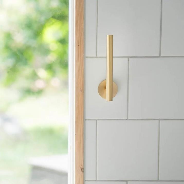 Smedbo Toilet Roll Holder Brushed Brass Smedbo Home Spare Toilet Roll Holder