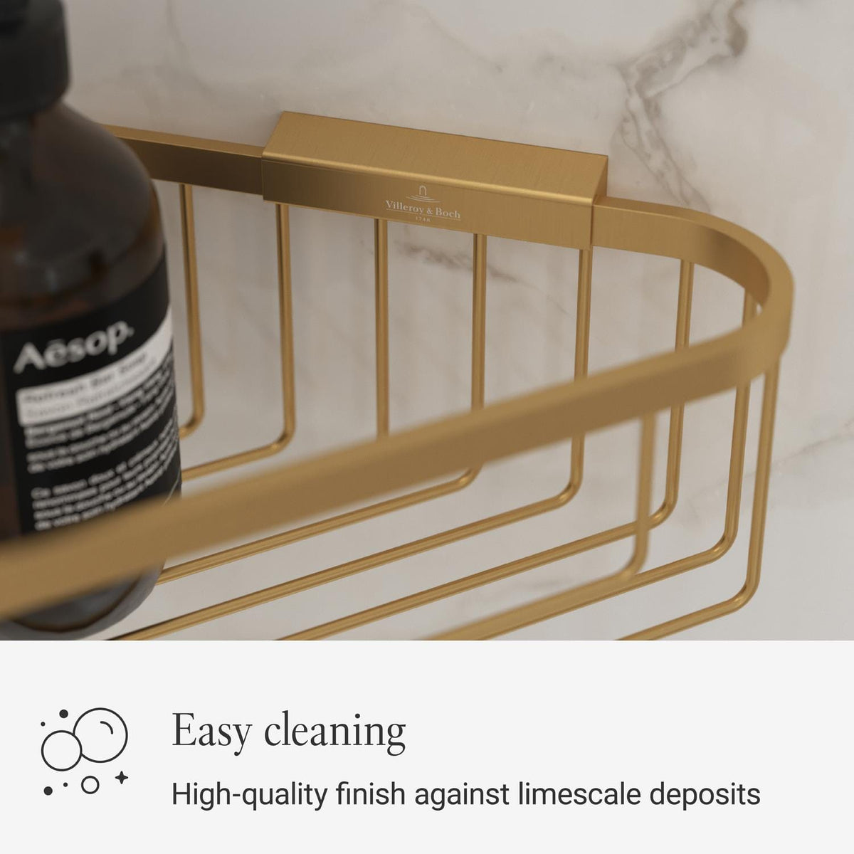 Villeroy & Boch Basket Villeroy & Boch Elements - Tender Corner Wire Shower Basket