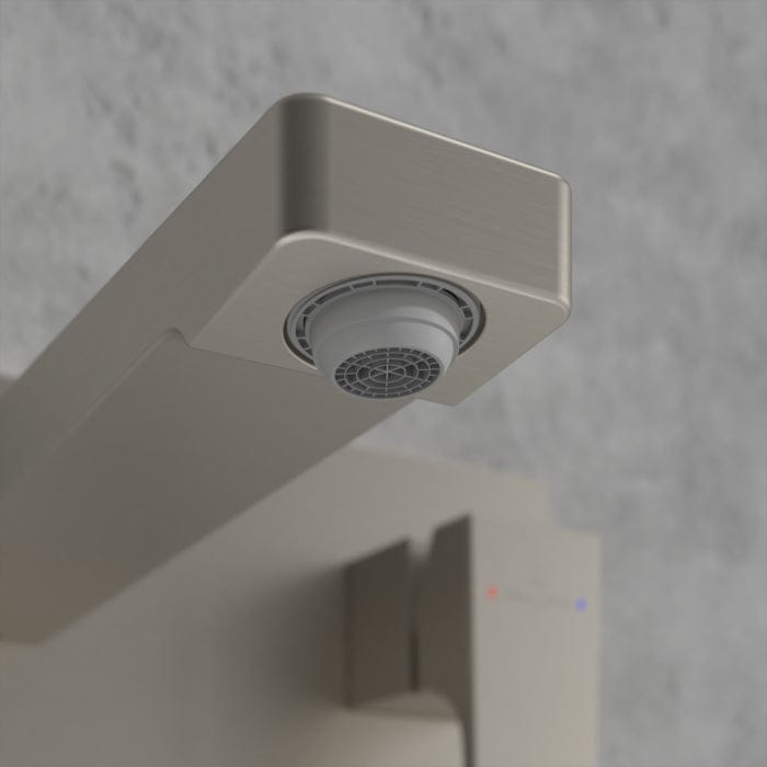 Villeroy & Boch Wall Mounted Basin Tap Villeroy & Boch Architectura Single Lever Basin Mixer Tap with Push Open Waste