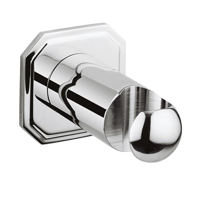 Crosswater Shower Handset Crosswater Belgravia Traditional Shower Handset Bracket in Chrome