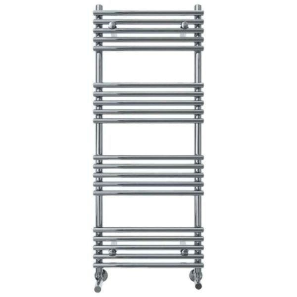Vogue Designer Towel Radiator 1186 x 500 / Central Heating Vogue Tune Straight Designer Towel Radiator in Chrome