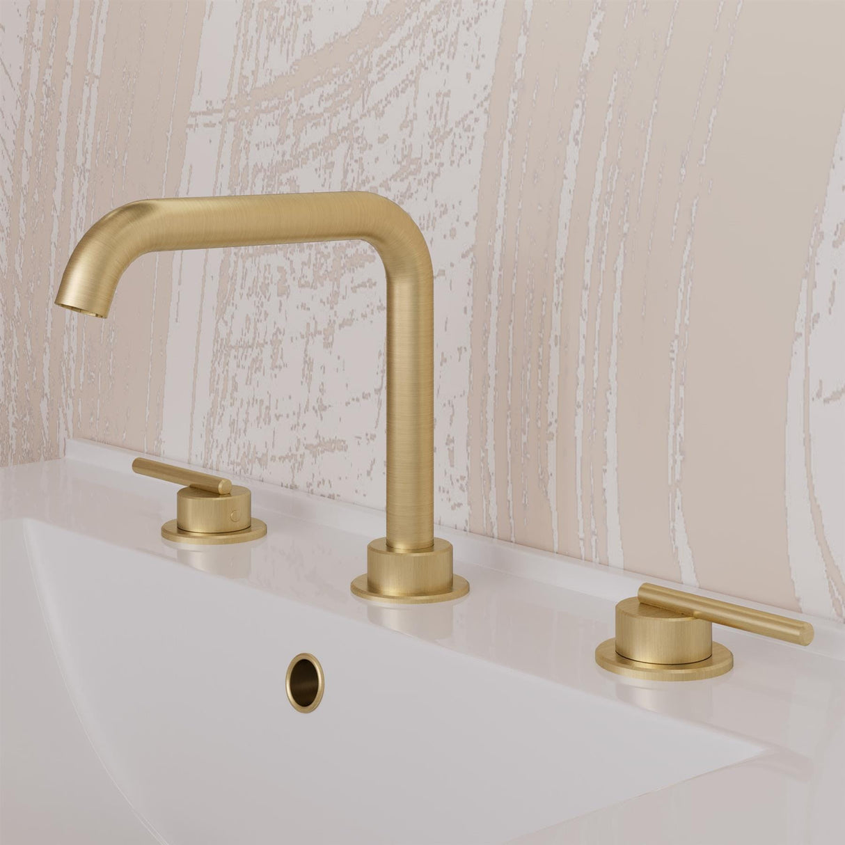 Crosswater 3 Tap Hole Basin Set Crosswater 3ONE6 Lever 3 Hole Basin Mixer Tap