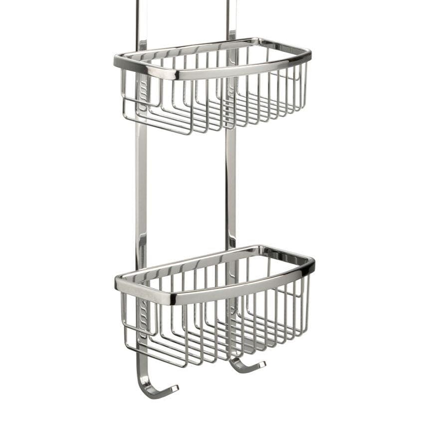 Miller Basket Miller Signature Shower Caddy Basket in Chrome