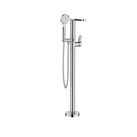 Crosswater Freestanding Bath Filler Chrome Crosswater Drift Floor Standing Bath Shower Mixer