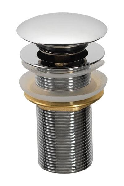 Imex Basin Waste Chrome Imex Basin Solid Brass Unslotted Basin Clicker Waste