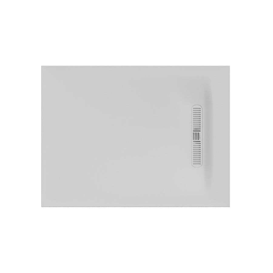 Crosswater Rectangle Shower Tray Matt White / 900 x 1200mm Crosswater Vito Rectangle 25mm Stone Resin Shower Tray