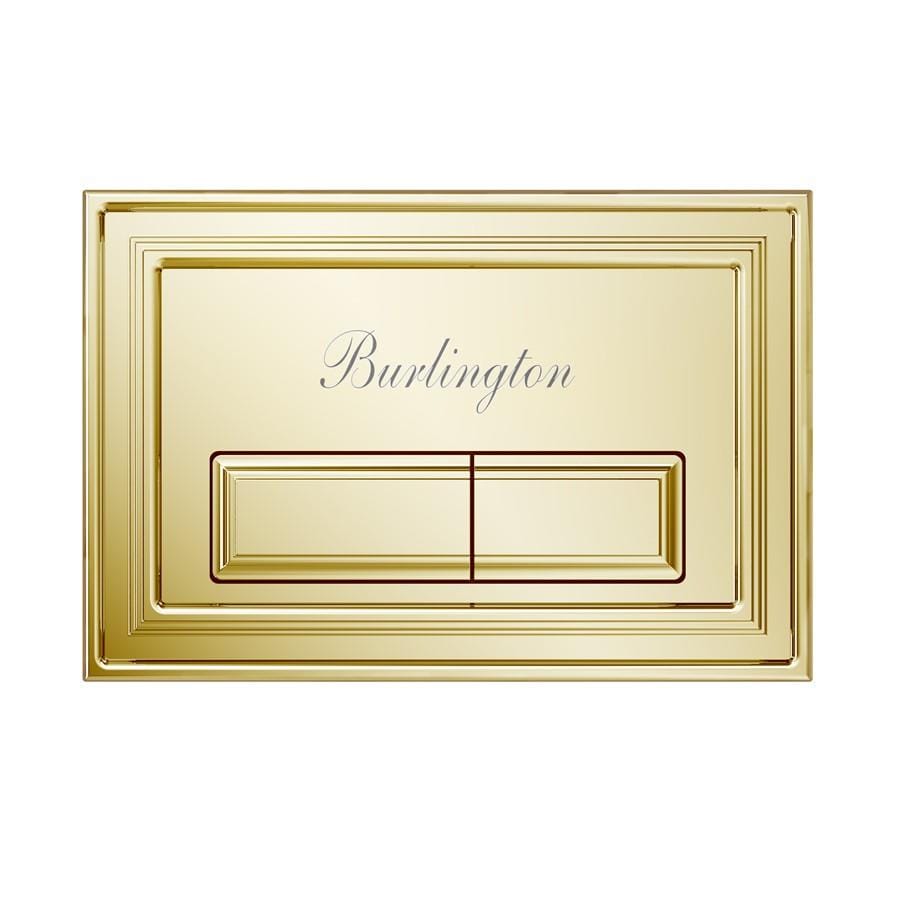 Burlington Flush Plate Gold Burlington Traditional Flush Plate