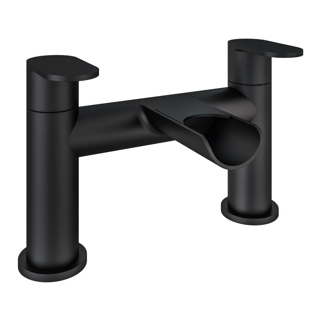 Aquarius Bath Mixer Black Aquarius Horseshoe Waterfall Bath Filler Mixer Tap
