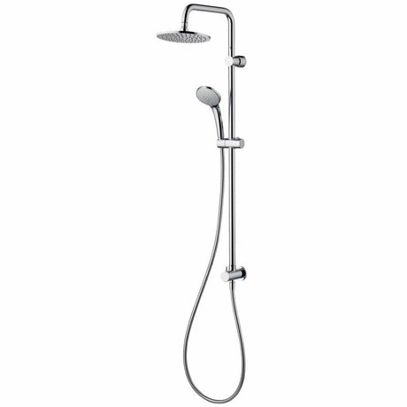 Ideal Standard Shower Riser Rail Ideal Standard IdealRain Riser Rail with Diverter, Round Showerhead and Handset in Chrome