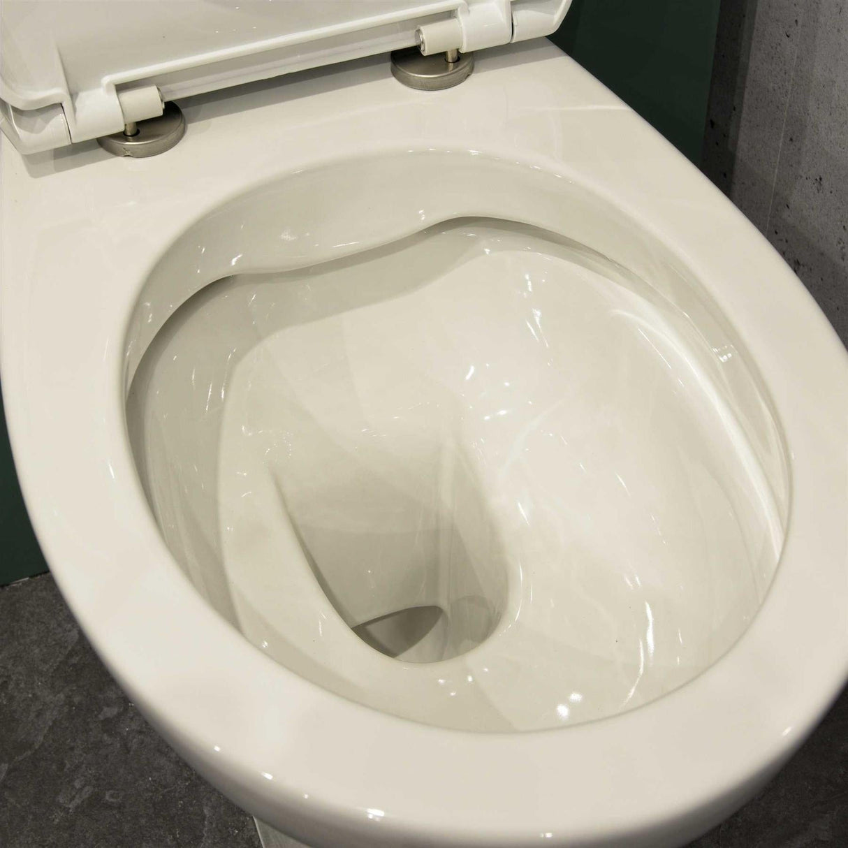 Aquarius Back To Wall Toilet Aquarius QualEco Back To Wall Rimless Toilet with Soft Close Seat