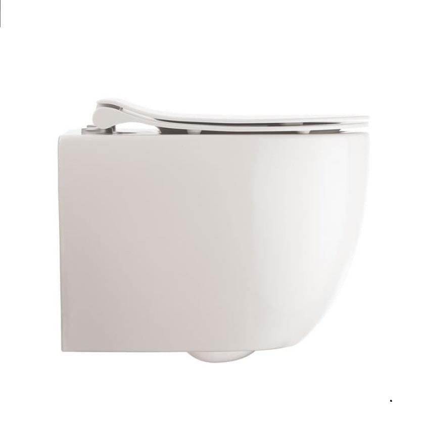 Crosswater Wall Hung Toilet Crosswater Glide II Short Projection Wall Hung Rimless Toilet with Quick Release Soft Close Seat