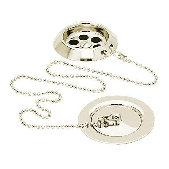 Heritage Bath Waste Vintage Gold / Metal Plug Heritage Bath Waste with Stowaway Plug and Chain