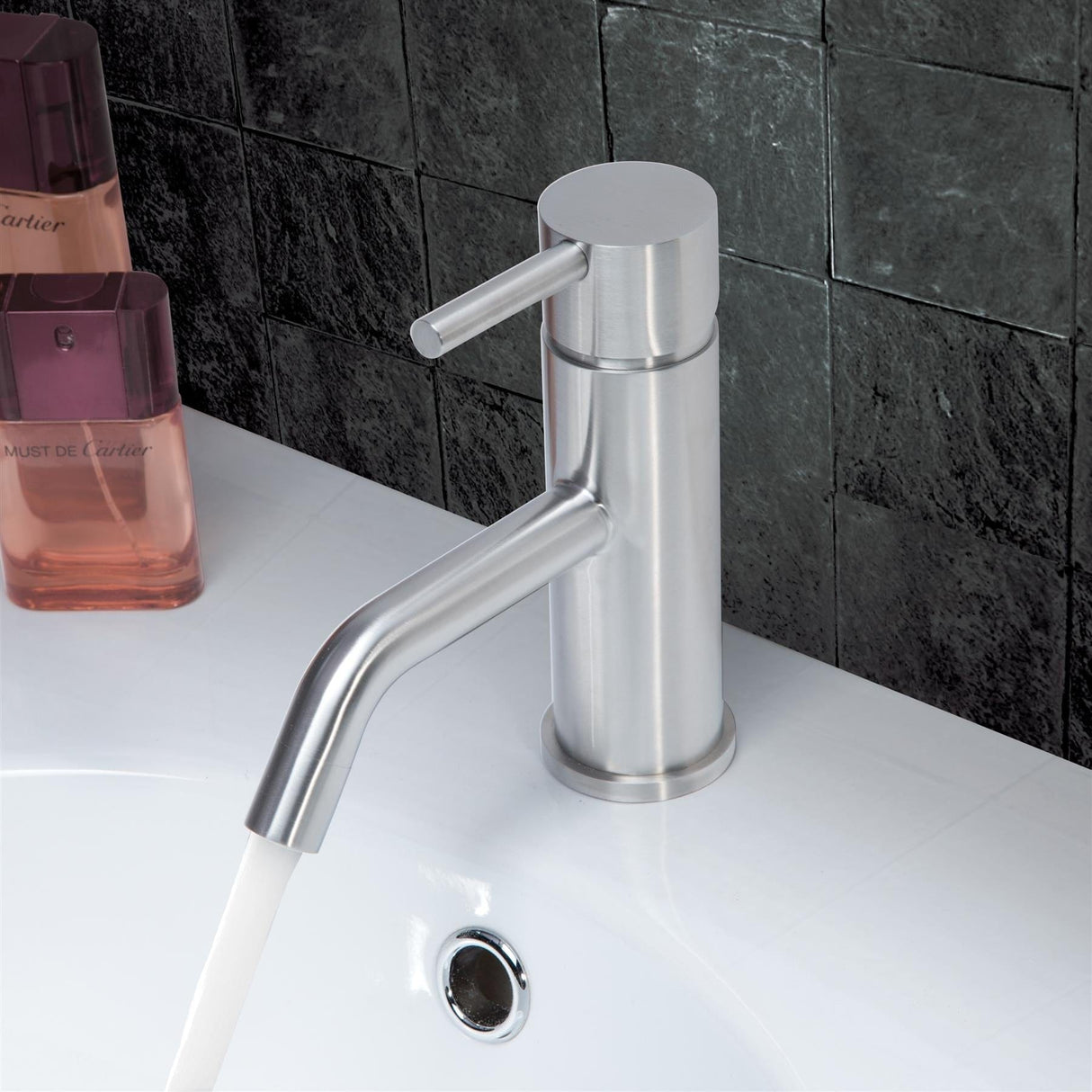 JTP Mono Basin Tap JTP Inox Stainless Steel Single Lever Basin Mixer Tap