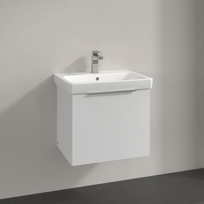 Villeroy & Boch Wall Mounted Vanity Unit Villeroy & Boch Architectura Wall Hung Vanity Unit 550mm One Drawer with Basin