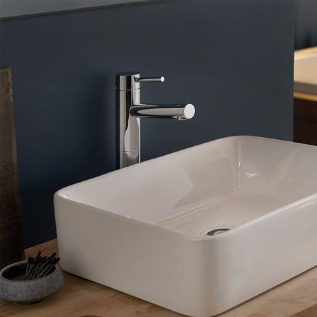 VADO Mono Basin Tap Vado Zoo Tall Mono Basin Mixer Tap in Chrome