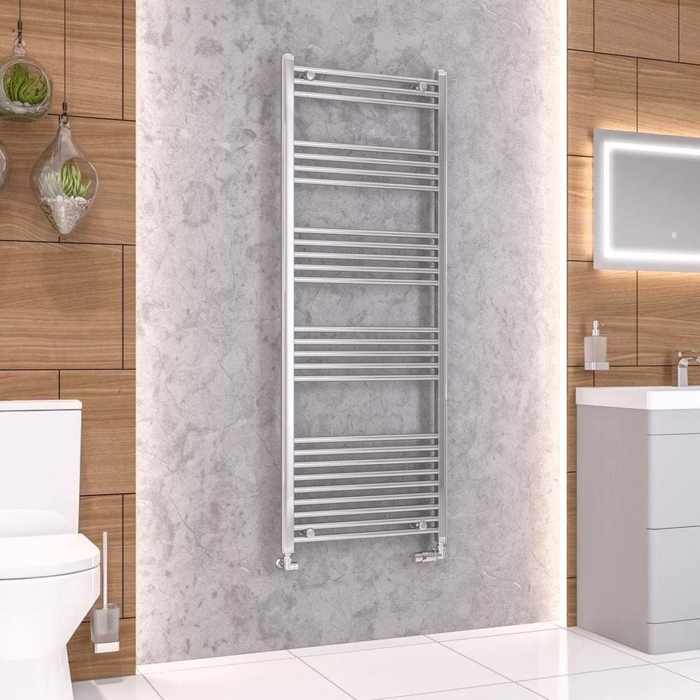 Eastbrook Wendover Straight Heated Towel Rail in Chrome