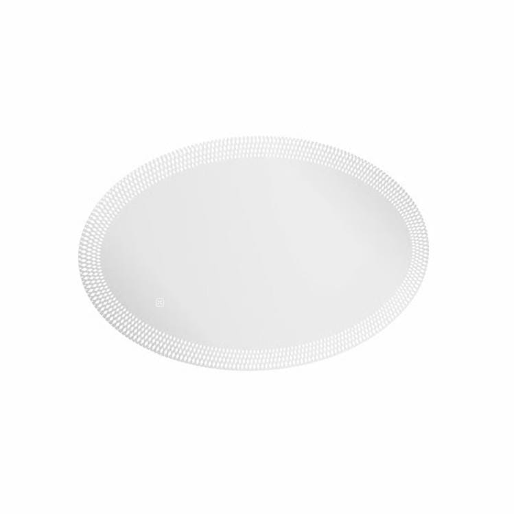 Crosswater Illuminated Mirror Crosswater Canvass LED Illuminated Round Mirror