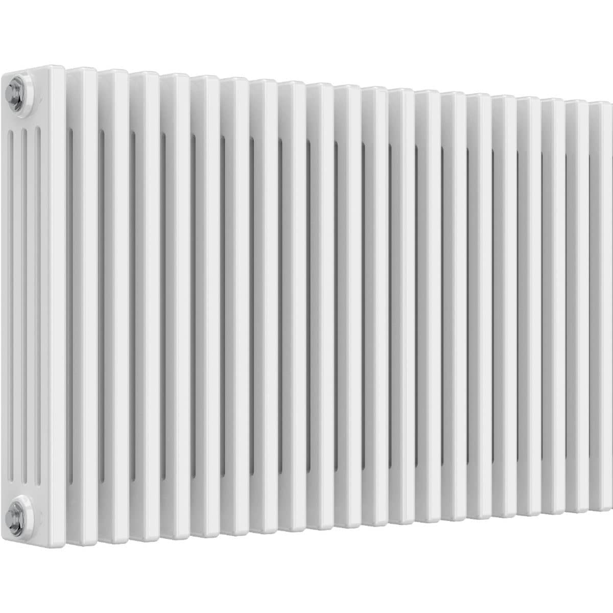 Aquarius Bathrooms Column Radiator Aquarius Foundry Horizontal 4 Column Radiator in White