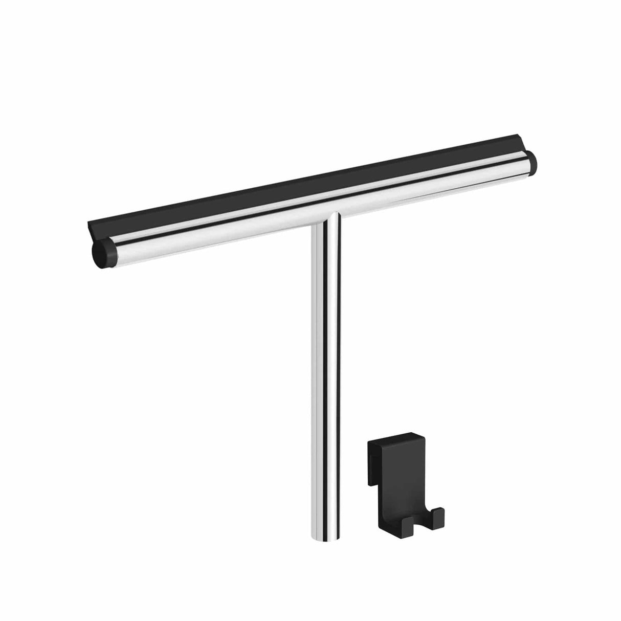 HIB HIB Shower Squeegee & Rubber Holder in Chrome