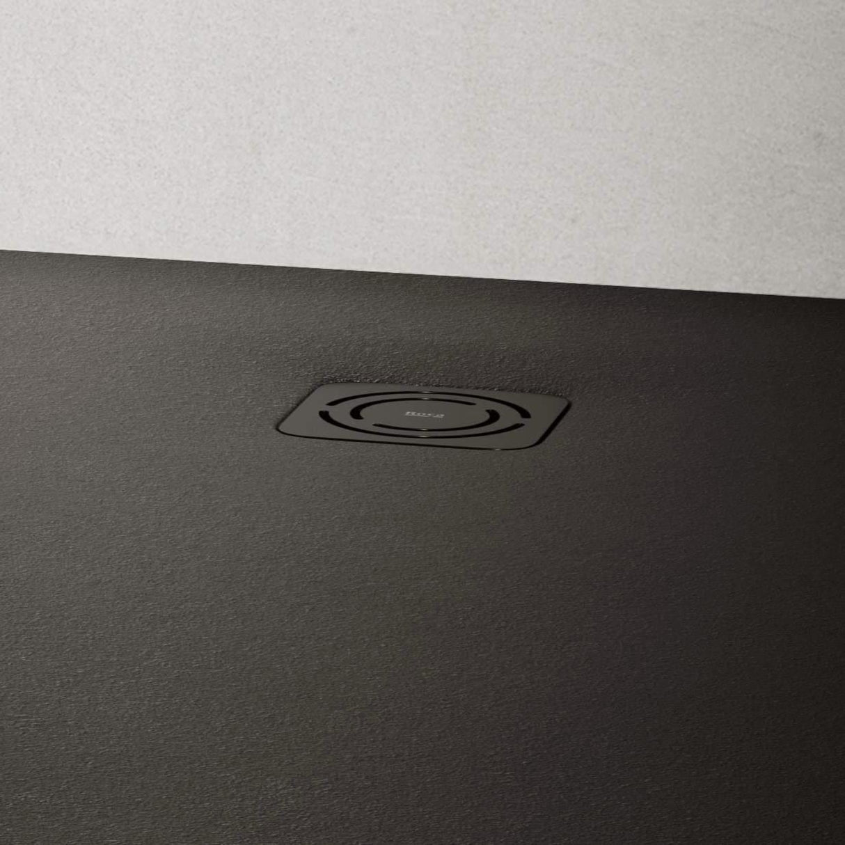 ROCA Square Shower Tray ROCA Terran-N Superslim Stonex® Square Shower Tray with Twist Colour Match Waste Cover