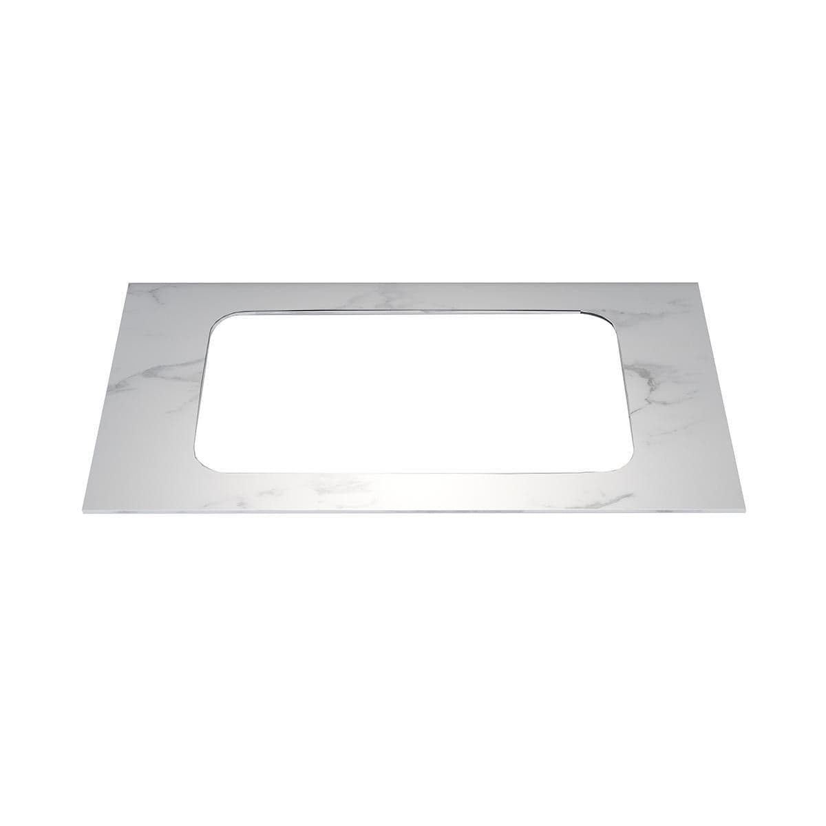 Imex Wall Mounted Vanity Unit Imex Arco Wall Hung 800mm Single Drawer Vanity Unit with Worktop and Inset Basin