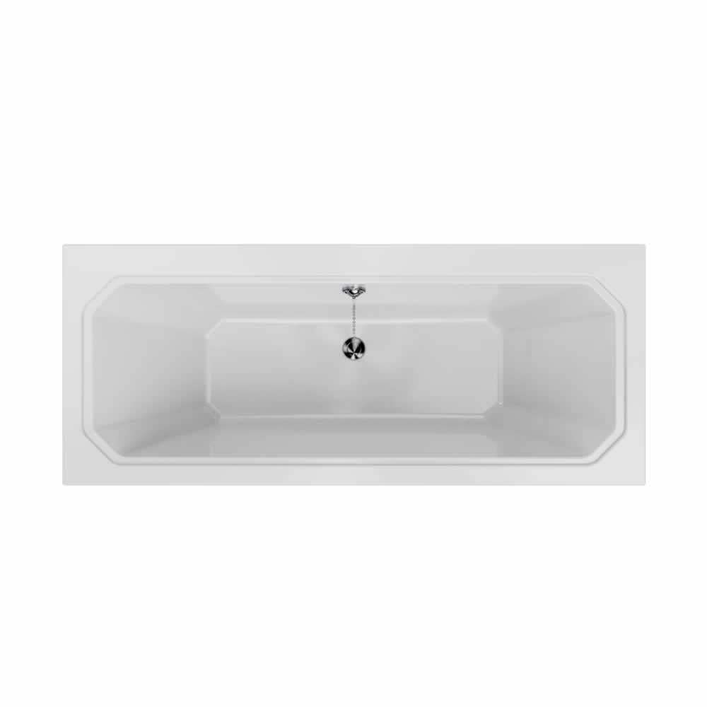 Burlington Double Ended Bath 1700 x 700mm Burlington Arundel Cleargreen Double Ended Bath