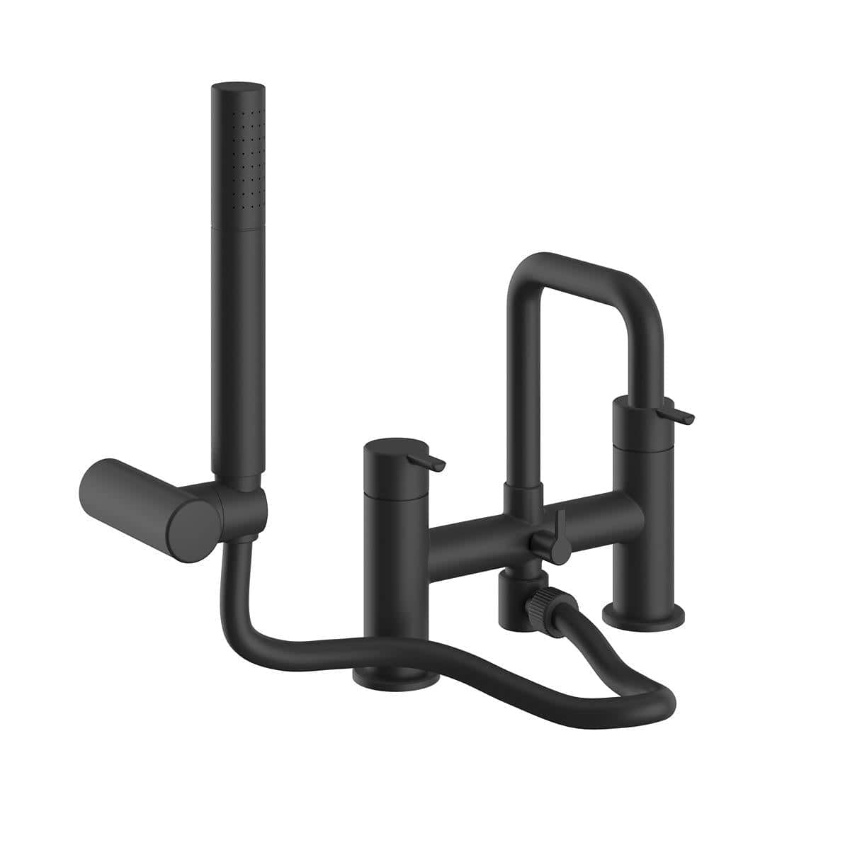 Heritage Bath Shower Mixer Matt Black Heritage Dartmouth Bath Shower Mixer Tap