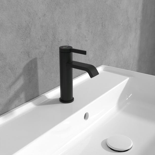 Villeroy & Boch Mono Basin Tap Villeroy & Boch Dawn Single Lever Basin Mixer Tap with Curved Spout