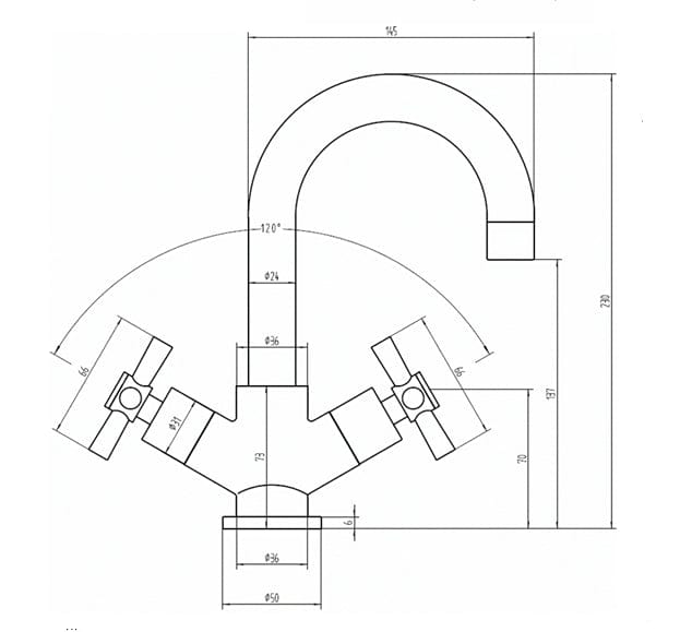 Sagittarius Mono Basin Tap Sagittarius Avant Monobloc Basin Mixer Tap with Pop-Up Waste - Chrome - AV106C