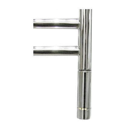 JIS Designer Towel Radiator JIS Sussex Findon Vertical Stainless Steel Designer Heated Towel Rail