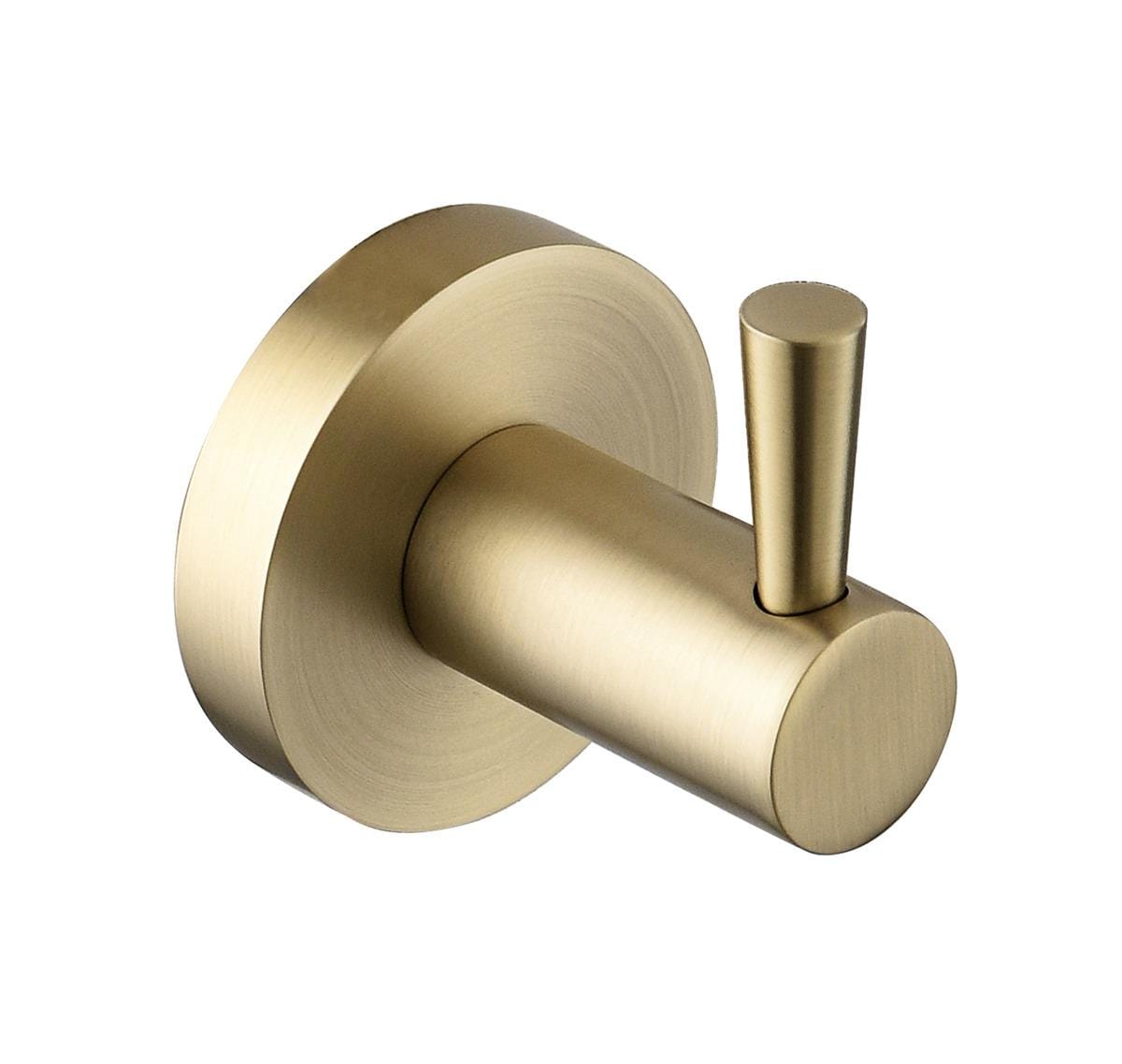 Heritage Robe Hook Brushed Brass Heritage Lullington Robe Hook