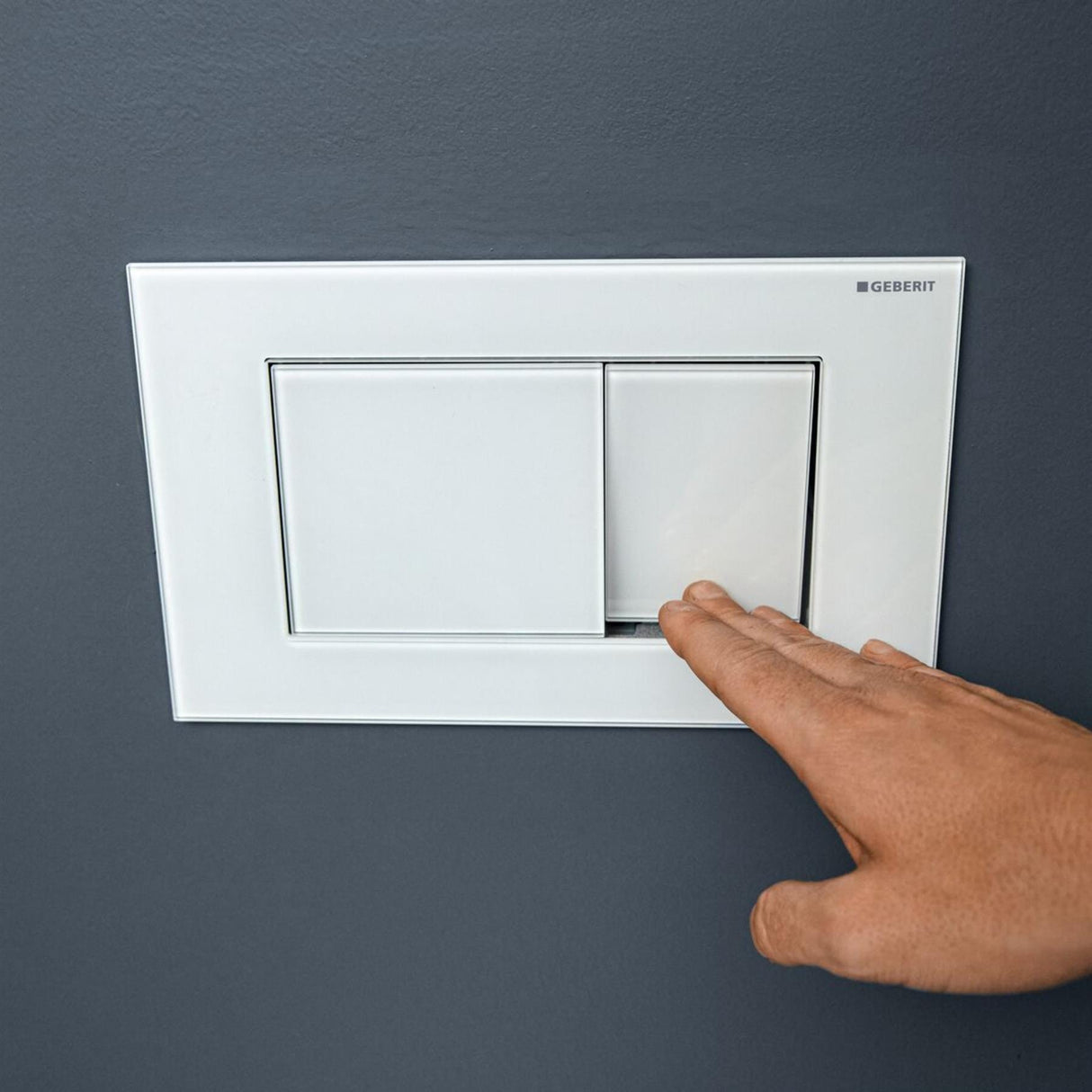Geberit Flush Plate Geberit Sigma Square Glass Flush Plate