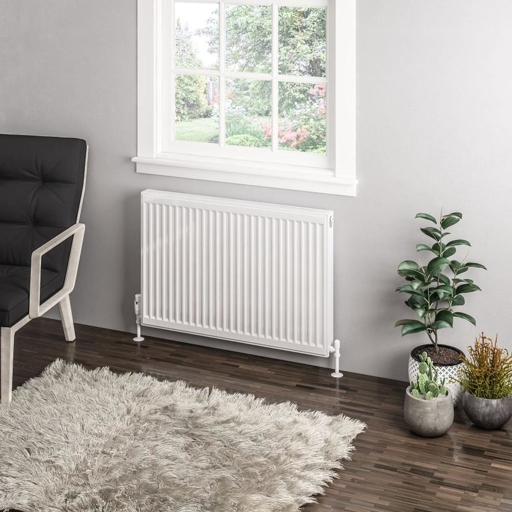 Aquarius Type 11 600 x 900mm Aquarius Type 11 Compact Panel Radiator In Gloss White
