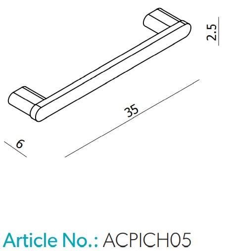 HiB Grab Rail/Bar HiB Pico Grab Bar