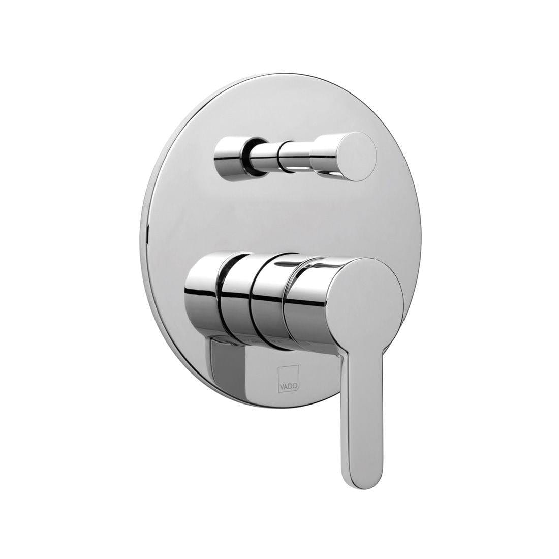 Vado Concealed Shower Valve Vado Sense Concealed Single Lever Wall Mounted Manual Shower Valve with Diverter