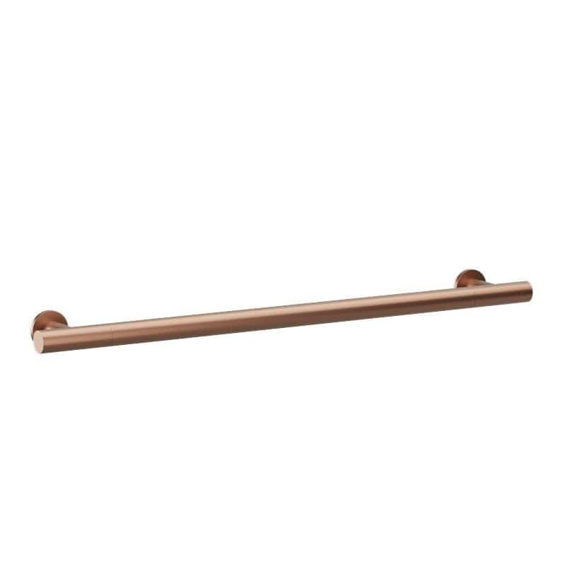 Crosswater GrabRail/Bar Brushed Bronze / 800mm Crosswater Straight Grab Bar
