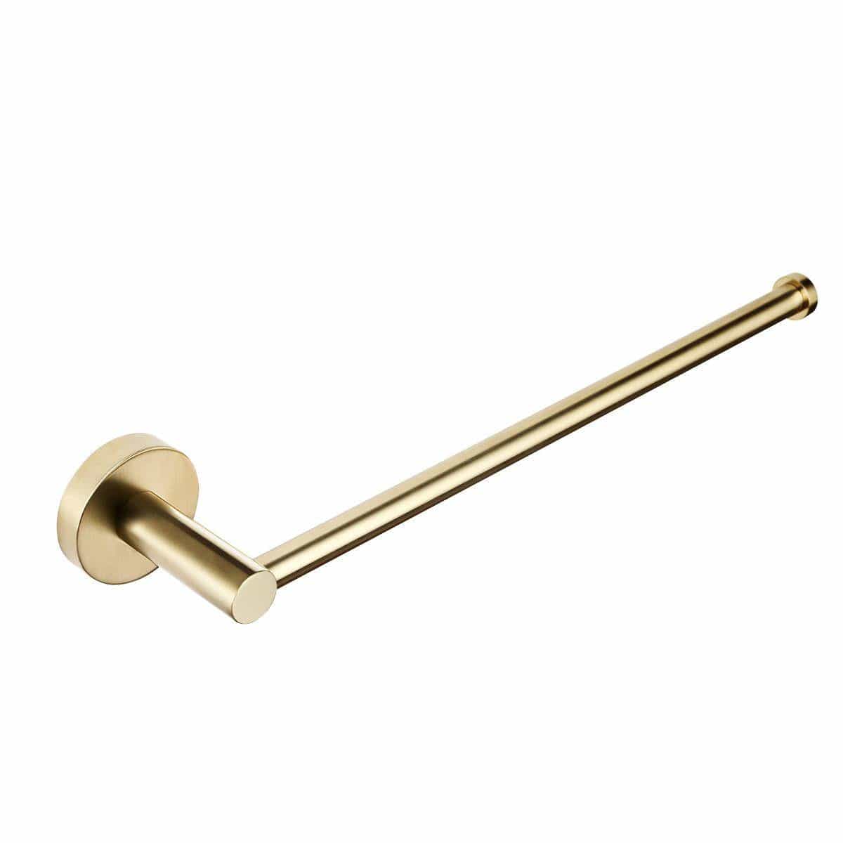 JTP Towel Rails and Rings Brushed Brass JTP VOS Towel Rail 300mm