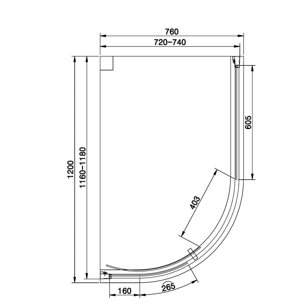 Eastbrook Quadrant Shower Enclosure Eastbrook Vantage 2000 Quadrant Shower Enclosure