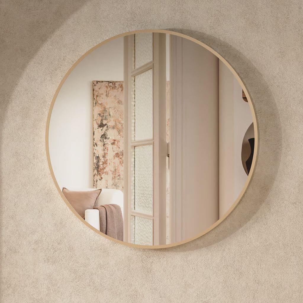 Crosswater Illuminated Mirror Crosswater Infinity Round Framed LED Illuminated Mirror