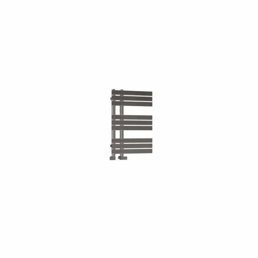 Eastbrook Designer Towel Radiator 600 x 400mm / Dual Fuel Eastbrook Leonardo Straight Vertical Heated Towel Rail in Chrome