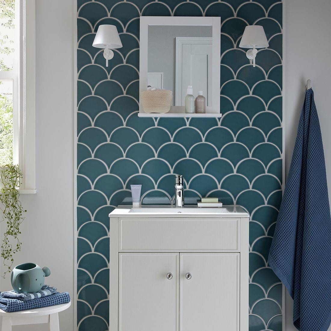 VADO Mono Basin Tap Vado Photon Mono Basin Mixer Tap with Universal Waste in Chrome