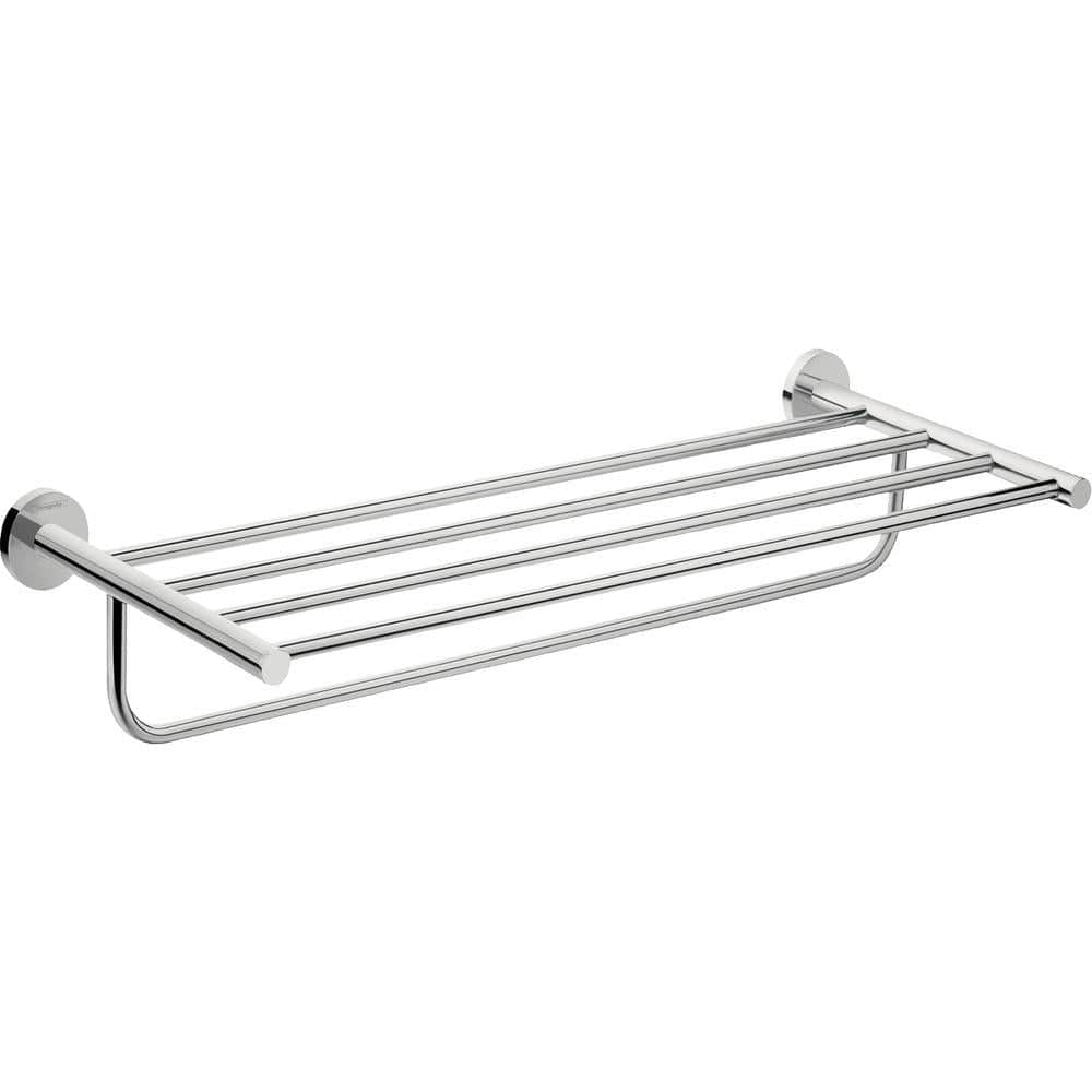 Hansgrohe Towel Rails and Rings Hansgrohe Logis Universal Towel Rack with Towel Rail