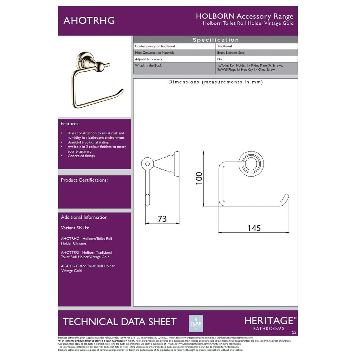 Heritage Toilet Roll Holder Chrome Heritage Holborn Toilet Roll Holder