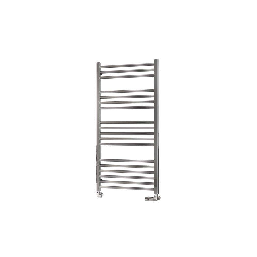 Eastbrook Ladder Rail Eastbrook Wendover Straight Vertical Heated Towel Rail in Polished Stainless Steel