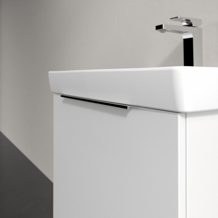 Villeroy & Boch Wall Mounted Vanity Unit Villeroy & Boch Architectura Wall Hung Vanity Unit 550mm One Drawer with Basin - White