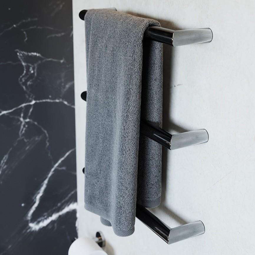 Saneux Designer Towel Radiator 450 x 100mm / Chrome Saneux Ember Solo Dry Electric Towel Rail