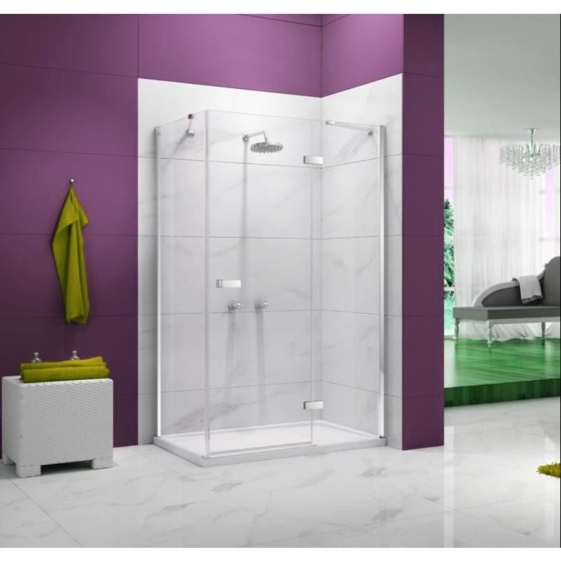 Merlyn Hinged Shower Door Merlyn Ionic Essence Frameless Hinged Shower Door and Inline Panel