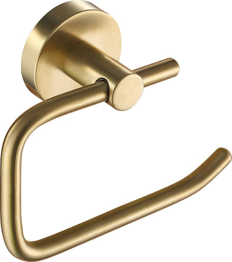 JTP Toilet Roll Holder Brushed Brass JTP VOS Toilet Roll Holder
