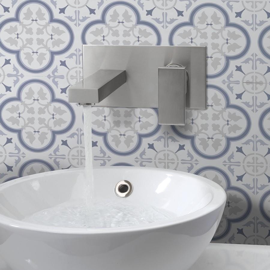 Crosswater Wall Mounted Basin Tap Crosswater Verge 2 Hole Wall Mounted Basin Mixer Tap