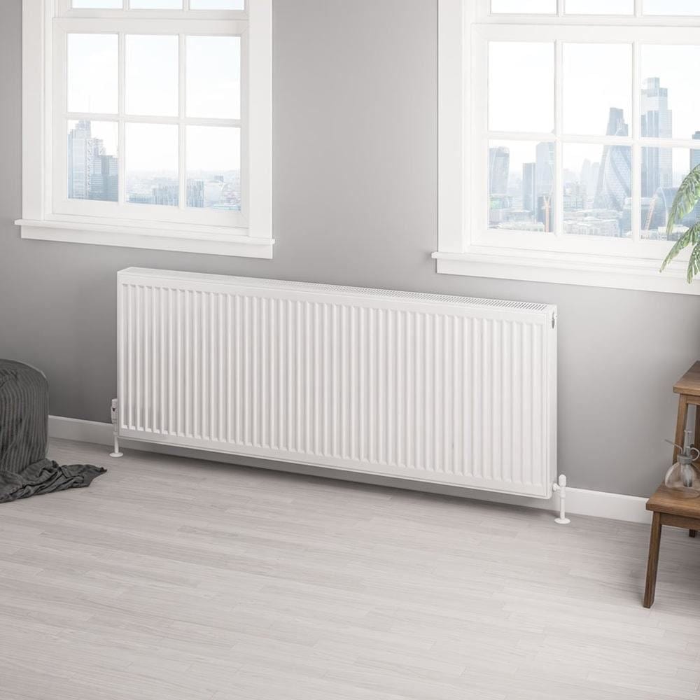 Aquarius Type 22 600 x 1600mm Aquarius Type 22 Compact Panel Radiator in Gloss White